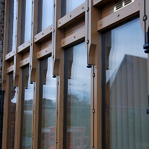 Bespoke oak framed windows