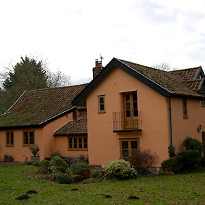 Farmhouse with timber windows, Norwich