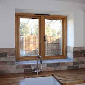 Oak Kitchen window norfolk