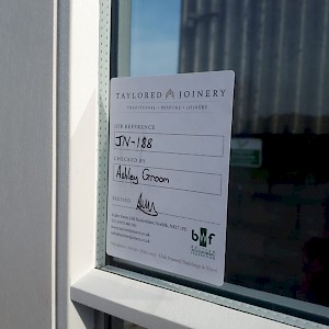 All our solid wood frames are quality assured.