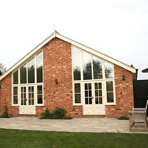 Wooden window installation, Norwich, Norfolk