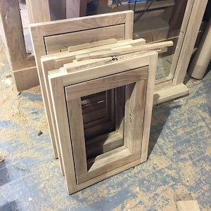 timber windows ready for delivery in norfolk