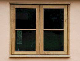 Wooden windows Norfolk with storm proof casements.