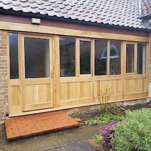wooden window installation Norwich, Norfolk