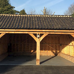 Oak framed Garages, Norfolk
