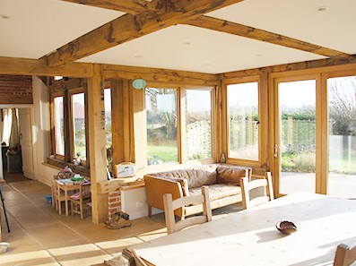 Chesnut Farm Interior view of Garden Room