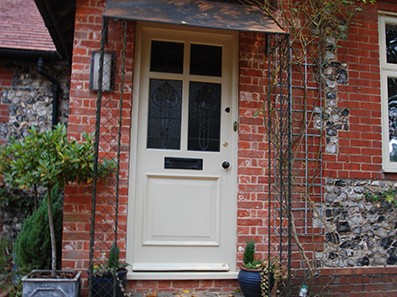 Painted Oak Door, Norfolk