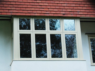 A rated Oak framed double glazed units