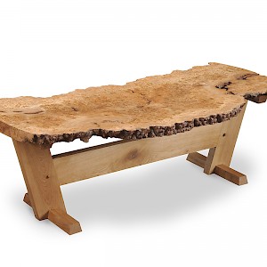 Bespoke Oak coffee table.