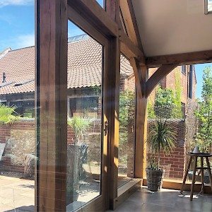 Interior view of Garden Room installed in Norwich, Norfolk