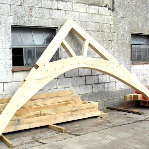 Oak trusses individually design 2