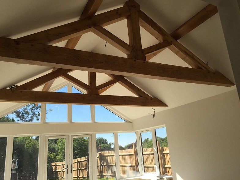Garden Room with Oak trusses