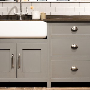 Belfast sink kitchen unit.