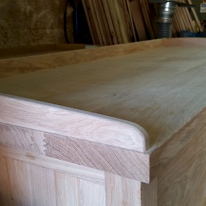 Oak work tops.